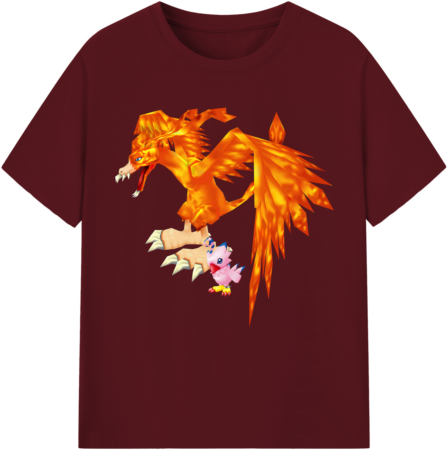 （画像用） Digimon デジタルモンスター/デジモン 綿100％半袖Tシャツ（フロントプリント）
